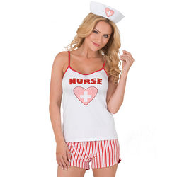 FUNtasy Nurse Short Set
