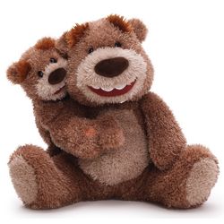 Like Farter, Like Son Animated Plush Teddy Bear