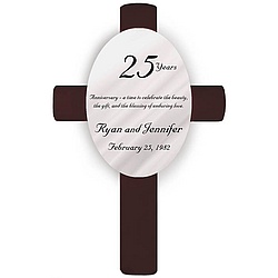 Personalized A Time to Celebrate Anniversary Cross