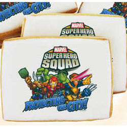 Marvel Super Hero Squad Cookies