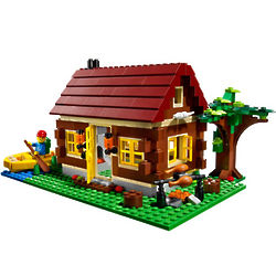 LEGO Log Cabin