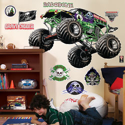 Monster Jam Giant Wall Decals