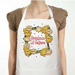 Lil' Christmas Helpers Personalized Apron