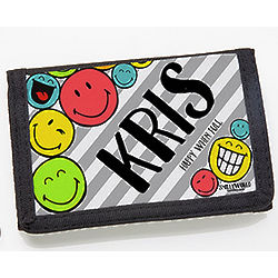 Personalized SmileyWorld Wallet