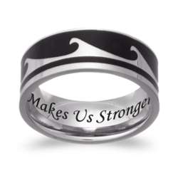 Stainless Steel Engraved Band