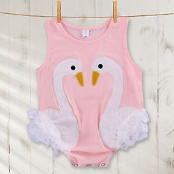 TuTu Cute Swan Infant Bodysuit