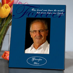 Personalized Nevergone Memorial Picture Frame