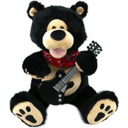 Singing and Guitar Playing Teddy Bear