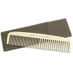 Get It Together Brass Comb with Canvas Sheath