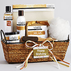 Happy Birthday! Relax and Pamper Spa Gift Basket