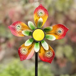 Midi Jeweled Flower Wind Spinner