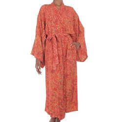 Autumn Joy Batik Robe