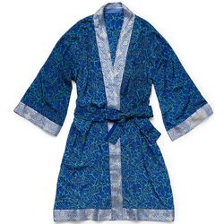 Upcycled Silk Sari Kimono