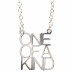 One of a Kind Sterling Silver-Plated Necklace