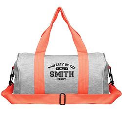 Personalized Property of Family Sports Duffel Bag