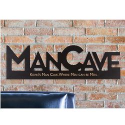 Personalized Giant Man Cave Sign