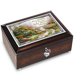 Daughter, I Will Love You Always Personalized Music Box