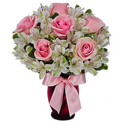 Large White and Pink Pastel Devotion Bouquet