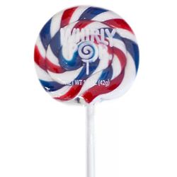 Patriotic 3 Inch Whirly Pop