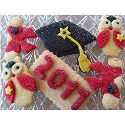 Graduation Sugar Cookie Gift Tin