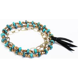 Santa Fe Turquoise Bracelet or Necklace