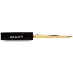 Black Marble Personalized Letter Opener
