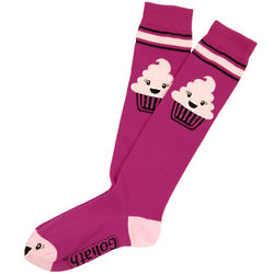 Cupcake Knee Socks