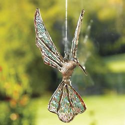 Glass Winged Hummingbird Suncatcher