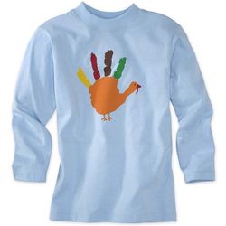 Kid's Turkey Handprint Tee