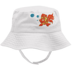 UPF 50+ Infant Boy's Bubbles Sunfish Hat