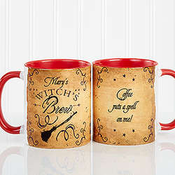 Personalized Witch's Brew Coffee Mug