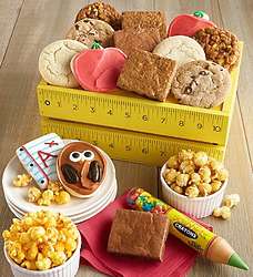 Back to School Cookie and Popcorn Gift Crate