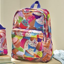 Cupcakes Pattern Backpack