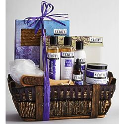 Denarii Lavender Spa Gift Basket