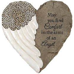 In the Arms of an Angel Garden Stone
