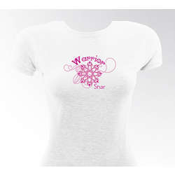 Personalized Flirty Gal Warrior Fitted T-Shirt