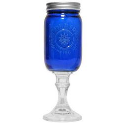 Mason Jar Blueberry Scented Candle