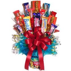 Peanuts and Candy Bouquet