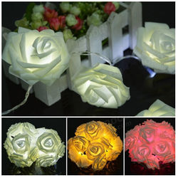 20 LED Romantic Rose Fairy String Lights