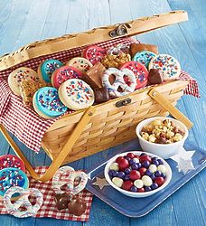 Cookies and Treat Picnic Gift Basket