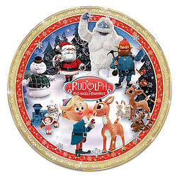 Rudolph the Red-Nosed Reindeer Heirloom Porcelain Collector Plate
