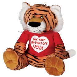 valentine's day tiger stuffed animal