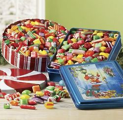 Old-Fashioned Christmas Candy 2 Lb. Tin - FindGift.com