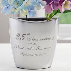 Everlasting Love Personalized Anniversary Vase