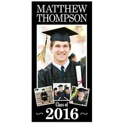 Personalized Picture of Success Graduation Custom Photo Banner