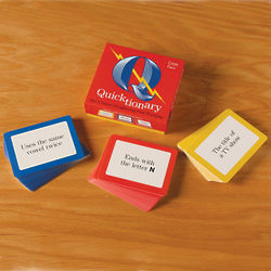 Quicktionary Card Game