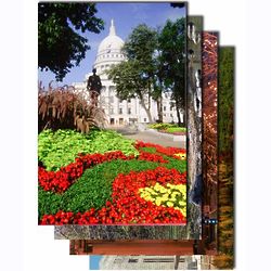 Scenic Madison Wisconsin Greeting Cards