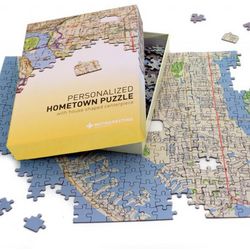 Hometown Map Jigsaw Puzzle