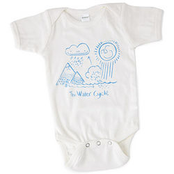 Water Cycle Babysuit