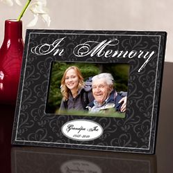 In Memory Personalized Picture Frame